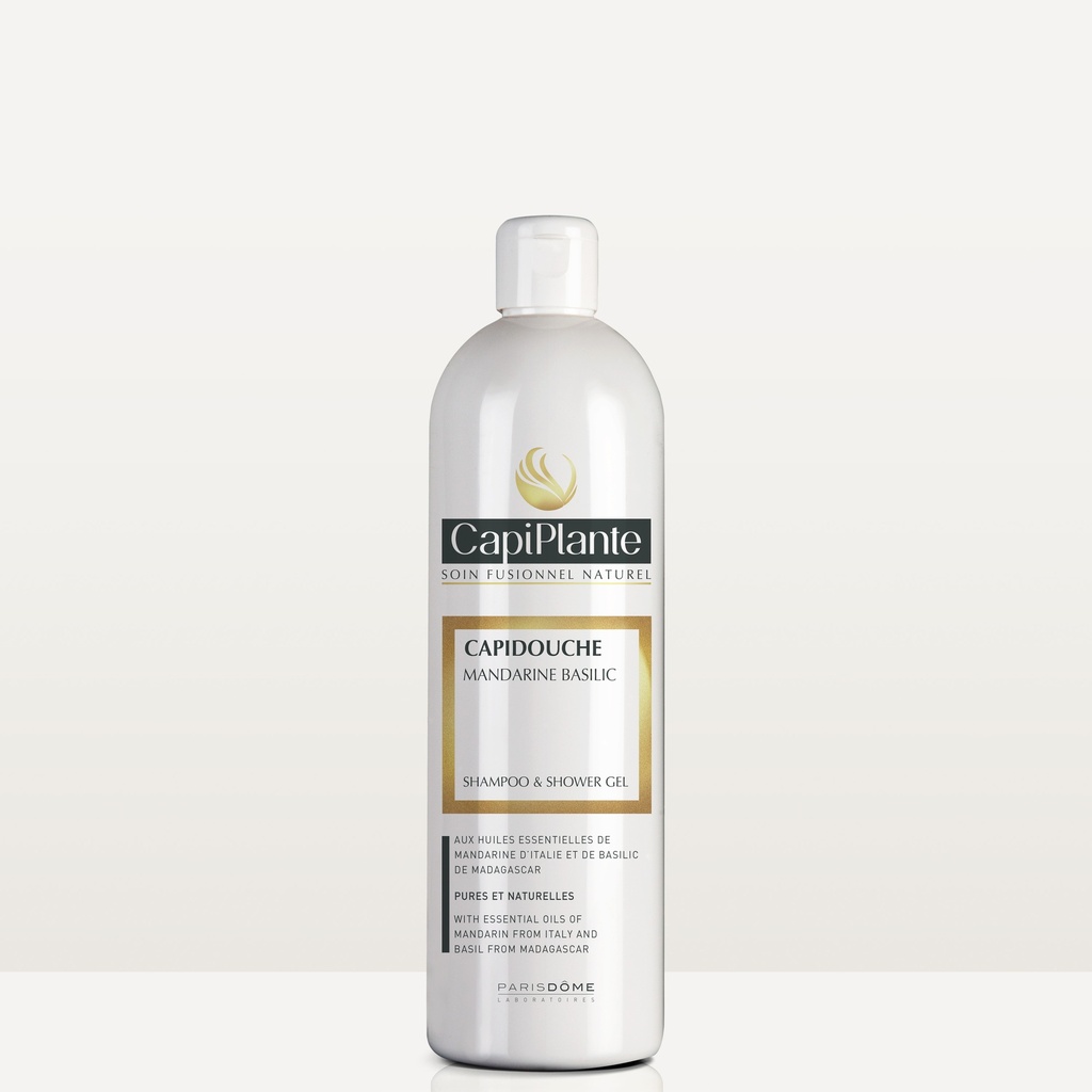 Shampoing douche Mandarine Basilic - Capiplante